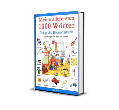 اطلاعات بیشتر در مورد "کتاب Meine allerersten 1000 Wörter: یک معرفی جذاب به جهان واژگان آلمانی برای کودکان"