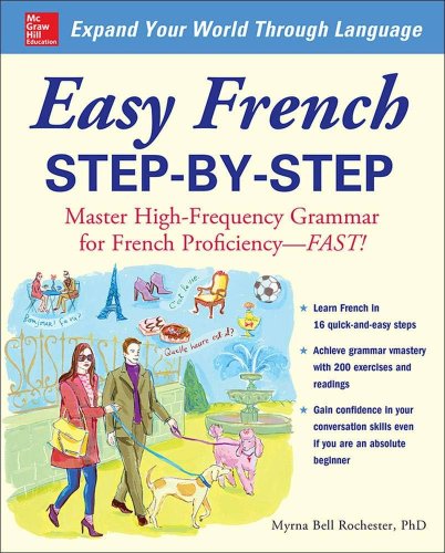 اطلاعات بیشتر در مورد "کتاب Easy French Step-by-Step: بهترین راه برای یادگیری زبان فرانسوی با سرعت"