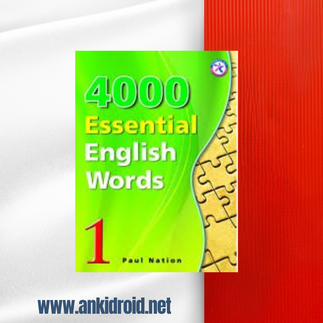  فلش کارت English-4000 Essential English Words