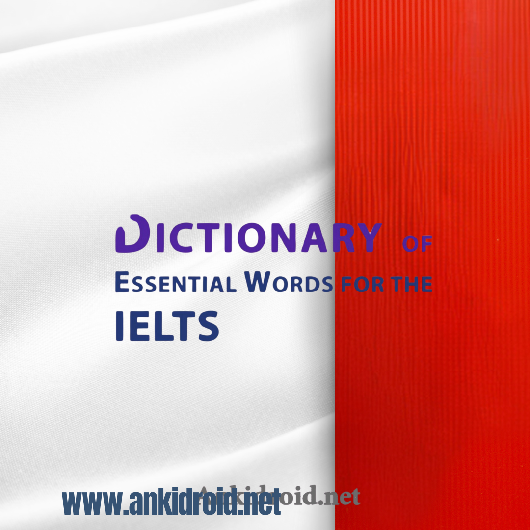  فلش کارت Dictionary of Essential Words for the Ielts 