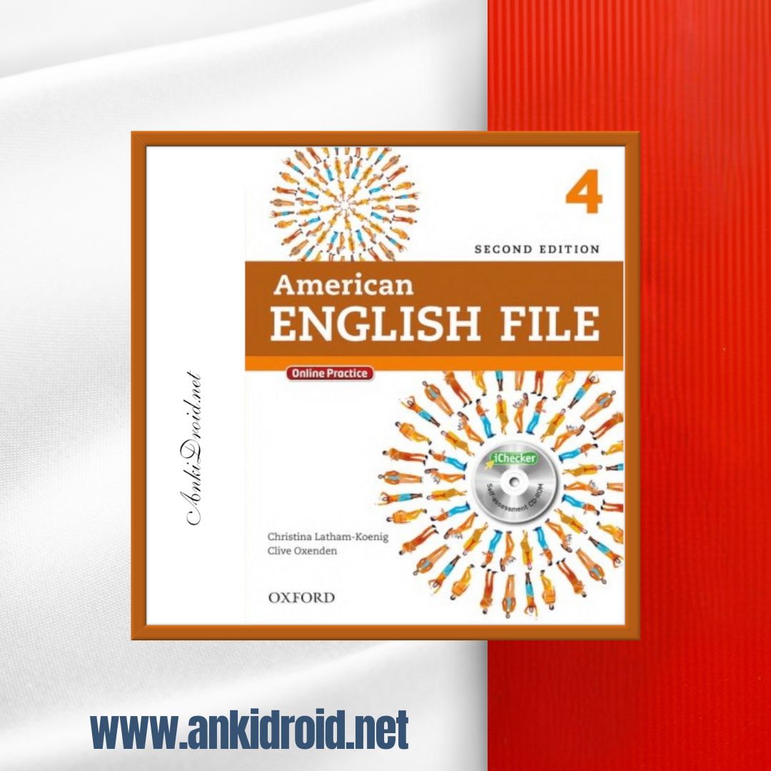  فلش کارت American English File 4(+تلفظ) 