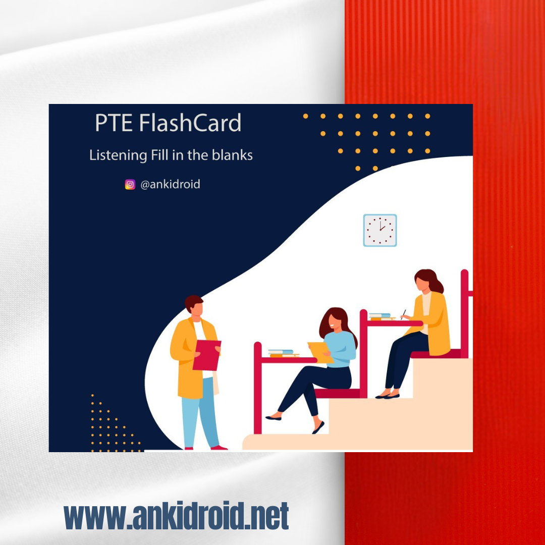  فلش کارت آزمون PTE(LFIB) 