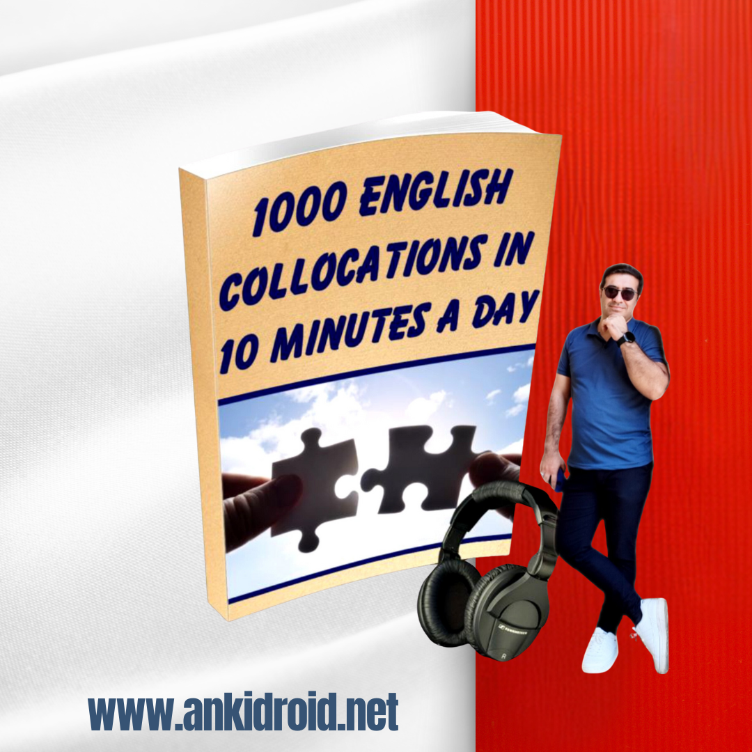 فلش کارت 1000 English Collocations 