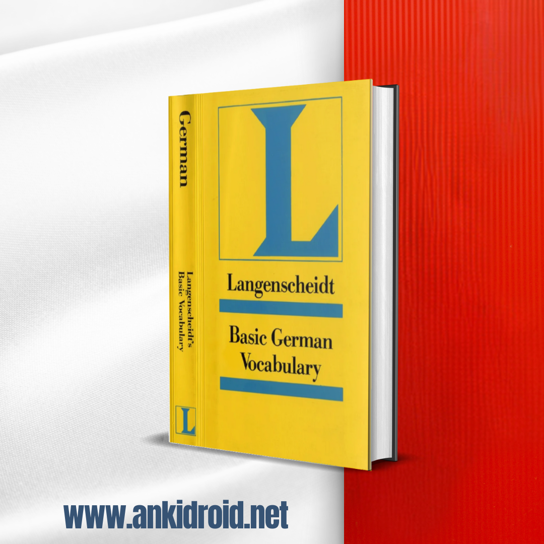 فلش کارت "Langenscheidt Basic German Vocabulary" (2000 واژه اول)