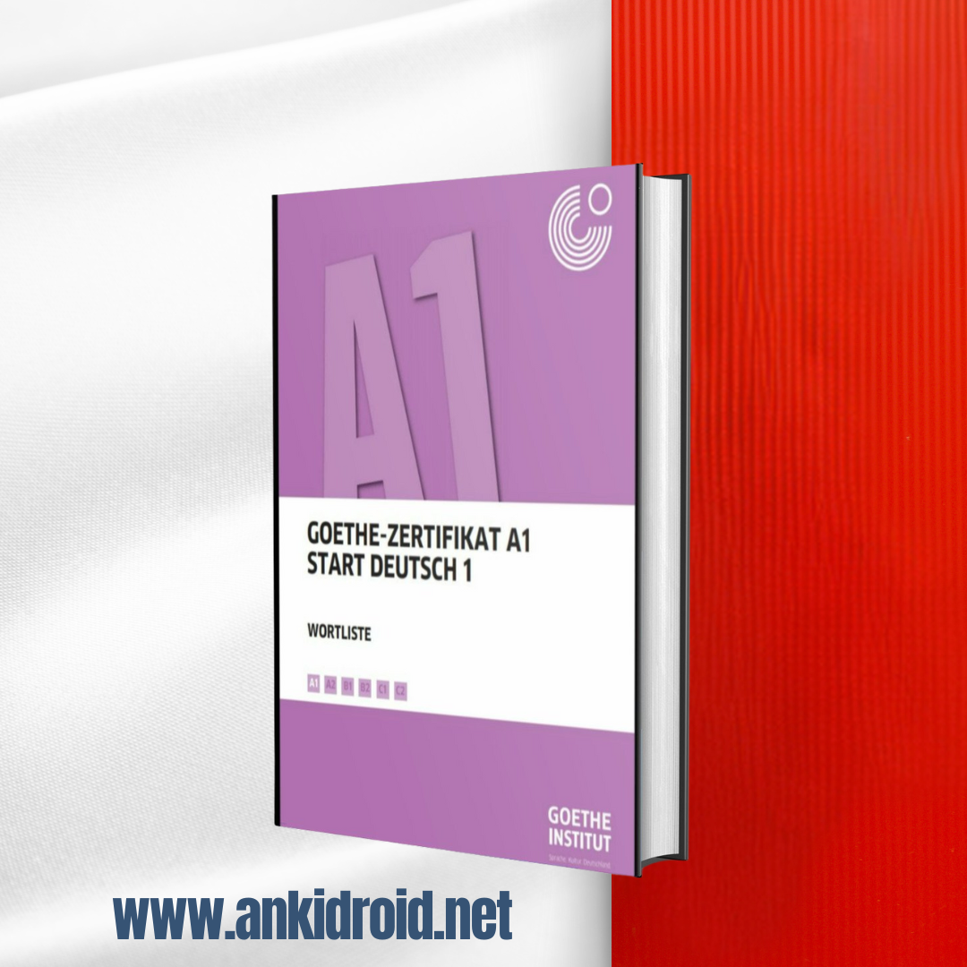  فلش کارت‌های یادگیری Goethe Institute A1 زبان آلمانی 
