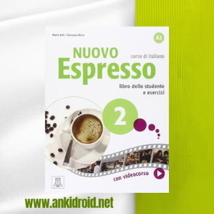 اطلاعات بیشتر در مورد "فلش کارت آموزش ایتالیایی اسپرسو دو- Nouvo Espresso 2"