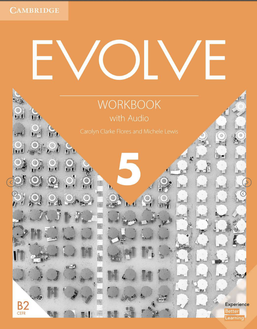  فلش کارت تمام لغات و جملاتEvolve 5 Workbook 