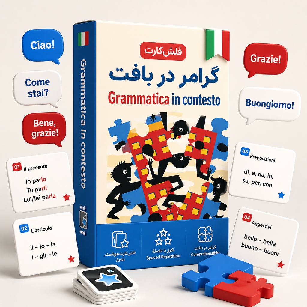 فلش کارت Grammatica in contesto گرامر در بافت